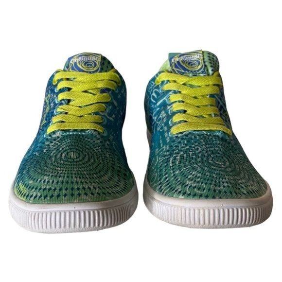 Desigual Fun Eva B & W Lettering Sneakers - Picture 3 of 13